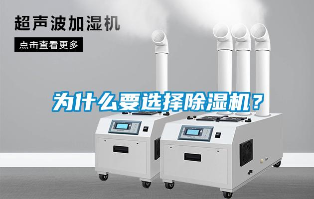 為什么要選擇除濕機？