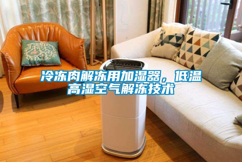 冷凍肉解凍用加濕器，低溫高濕空氣解凍技術
