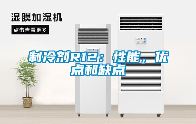 制冷劑R12：性能，優點和缺點
