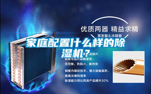 家庭配置什么樣的除濕機？