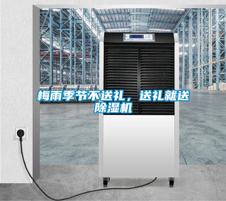 梅雨季節不送禮,送禮就送除濕機