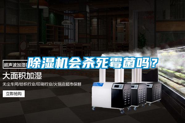 除濕機會殺死霉菌嗎？