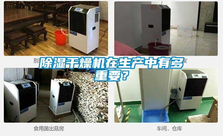 除濕干燥機在生產中有多重要?