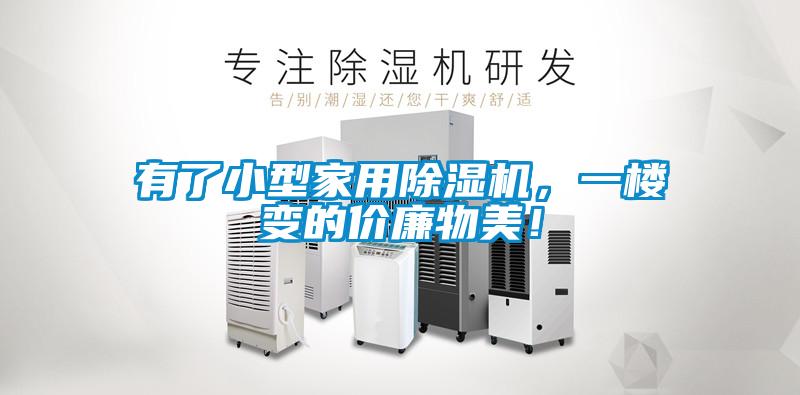 有了小型家用除濕機，一樓變的價廉物美！