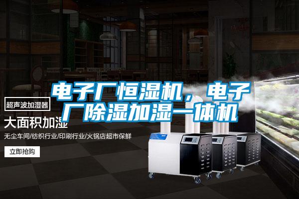 電子廠恒濕機(jī)，電子廠除濕加濕一體機(jī)