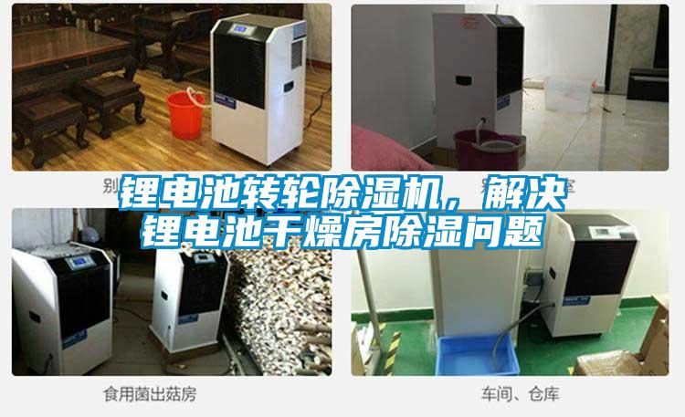鋰電池轉輪除濕機，解決鋰電池干燥房除濕問題