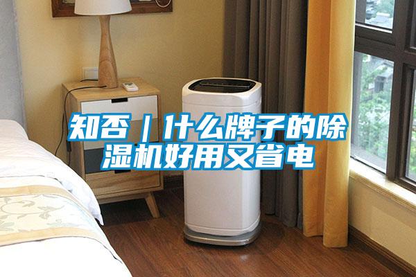 知否|什么牌子的除濕機好用又省電