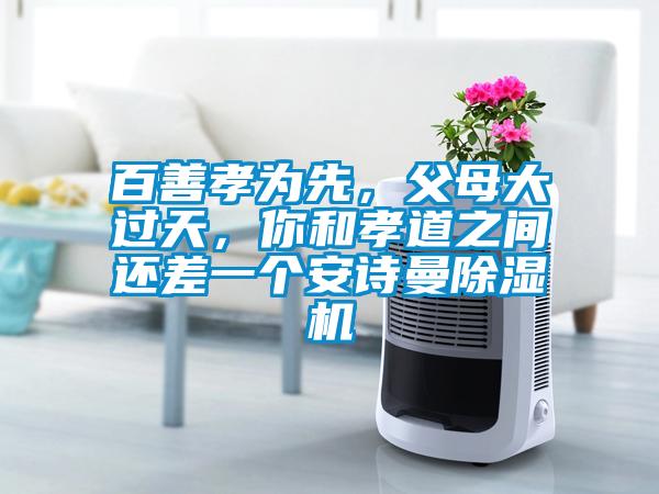 百善孝為先，父母大過天，你和孝道之間還差一個(gè)安詩(shī)曼除濕機(jī)