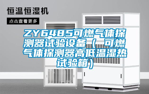 ZY6485可燃氣體探測器試驗設備( 可燃氣體探測器高低溫濕熱試驗箱)