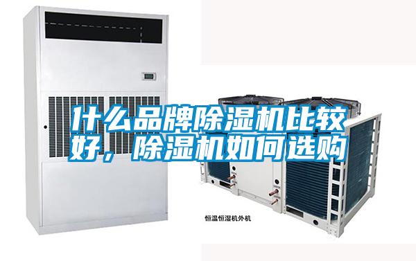 什么品牌除濕機比較好，除濕機如何選購