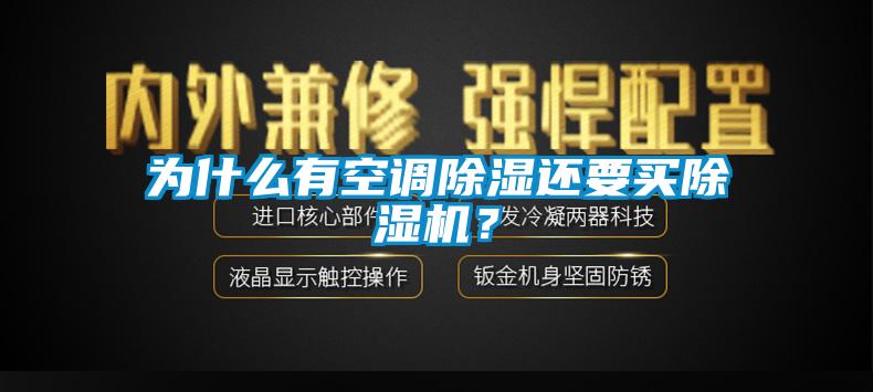 為什么有空調除濕還要買除濕機？