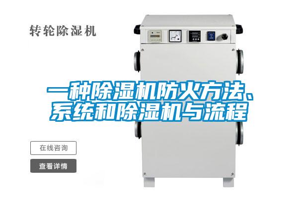 一種除濕機(jī)防火方法、系統(tǒng)和除濕機(jī)與流程