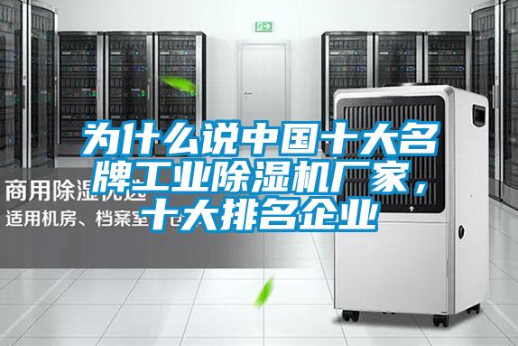 為什么說(shuō)中國(guó)十大名牌工業(yè)除濕機(jī)廠家，十大排名企業(yè)