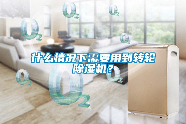 什么情況下需要用到轉輪除濕機？