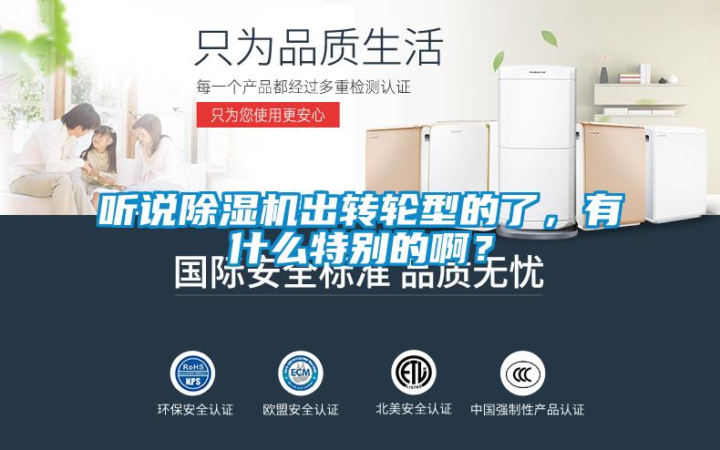 聽說除濕機出轉輪型的了,有什么特別的啊?