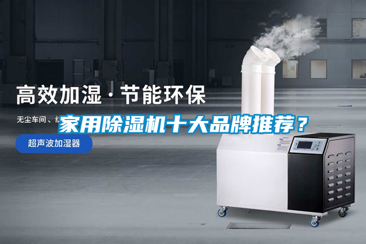 家用除濕機十大品牌推薦？