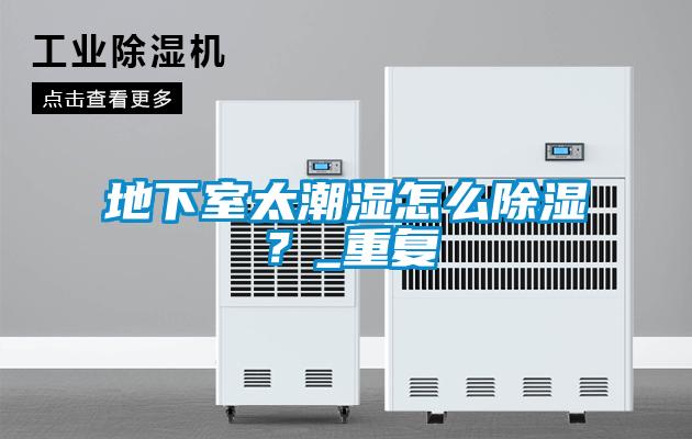 地下室太潮濕怎么除濕?_重復
