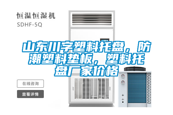 山東川字塑料托盤,防潮塑料墊板,塑料托盤廠家價格