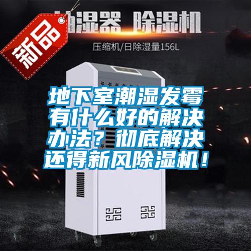 地下室潮濕發霉有什么好的解決辦法？徹底解決還得新風除濕機！