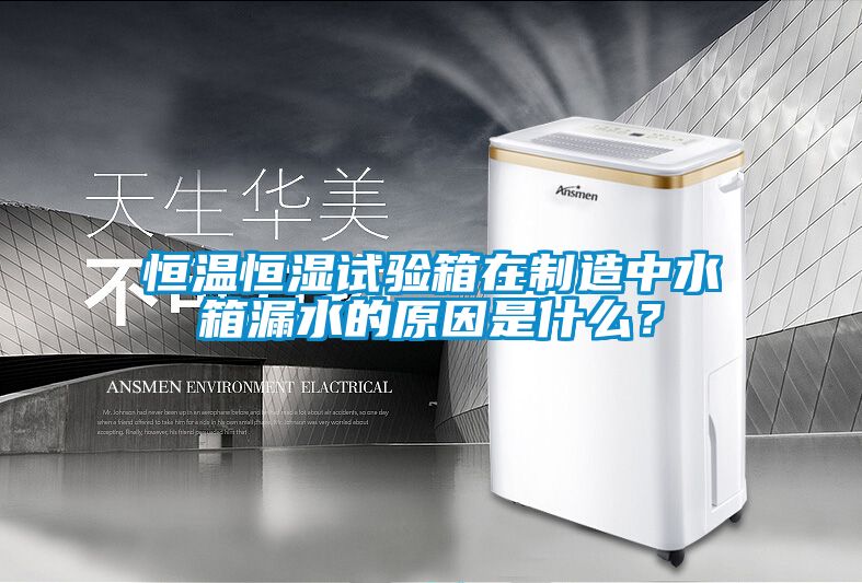 恒溫恒濕試驗箱在制造中水箱漏水的原因是什么?
