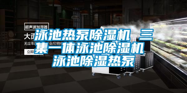 泳池?zé)岜贸凉駲C 三集一體泳池除濕機 泳池除濕熱泵
