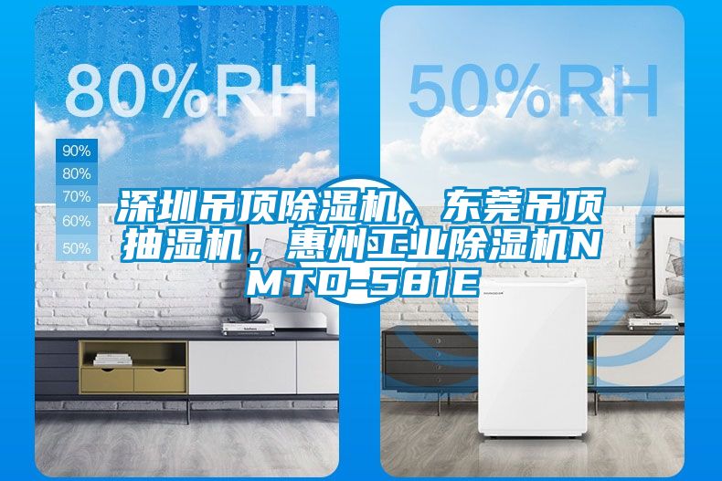 深圳吊頂除濕機(jī)，東莞吊頂抽濕機(jī)，惠州工業(yè)除濕機(jī)NMTD-581E