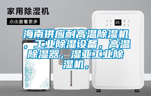 海南供應耐高溫除濕機，工業除濕設備，高溫除濕器，濕亞工業除濕機，